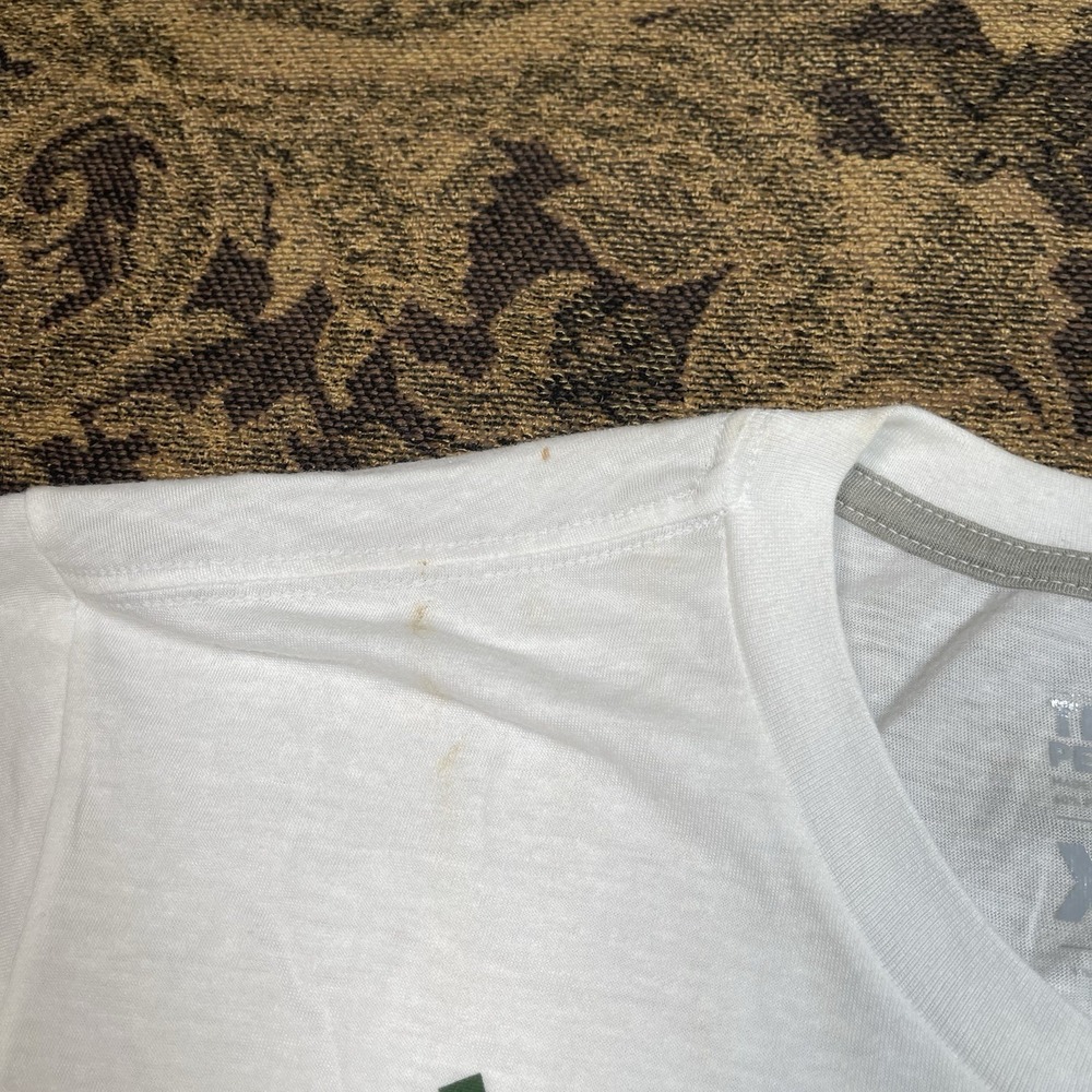 Portland Timbers Adidas Nat Borchers Beard White Tee Shirt Mens Size XL New E - Picture 4 of 11